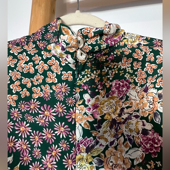 NEVER FULLY DRESSED HIGH NECK FLORAL, size 2 - Picture 8 of 10
